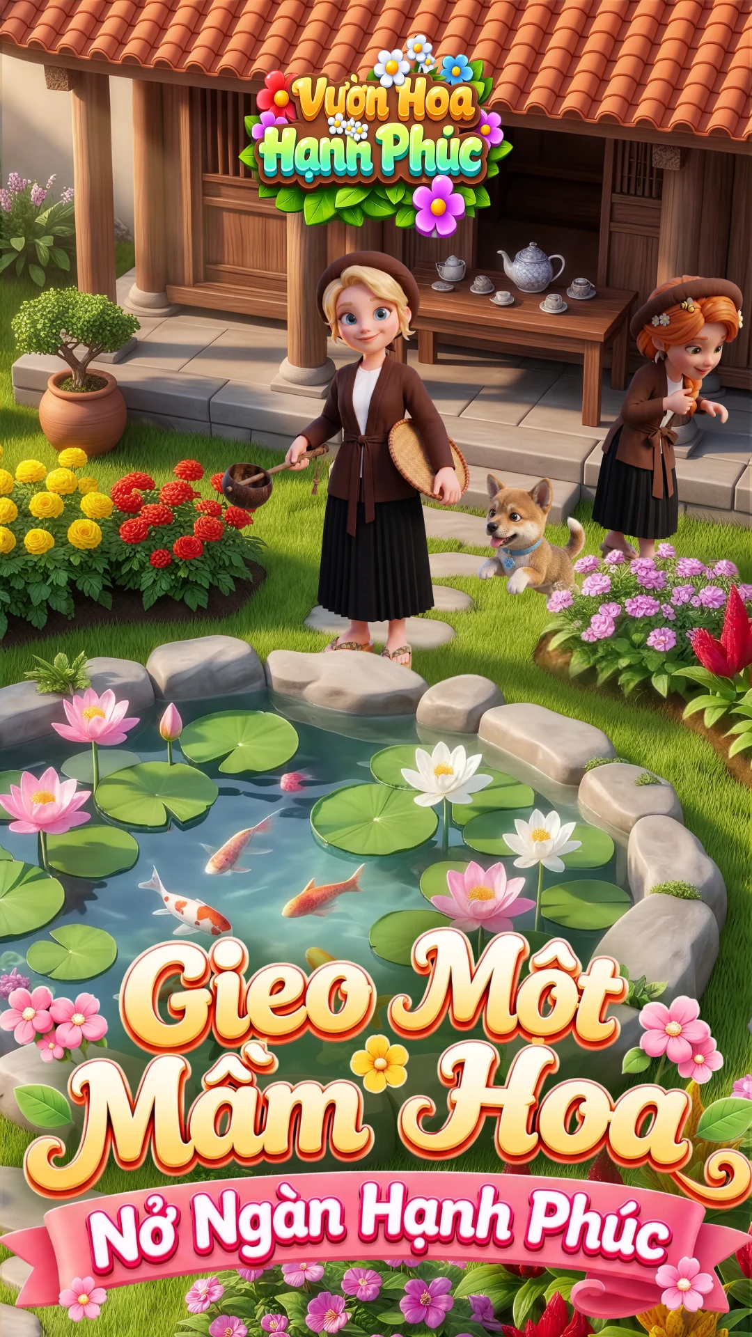 Vườn Hoa Hạnh Phúc - Gzone screenshot