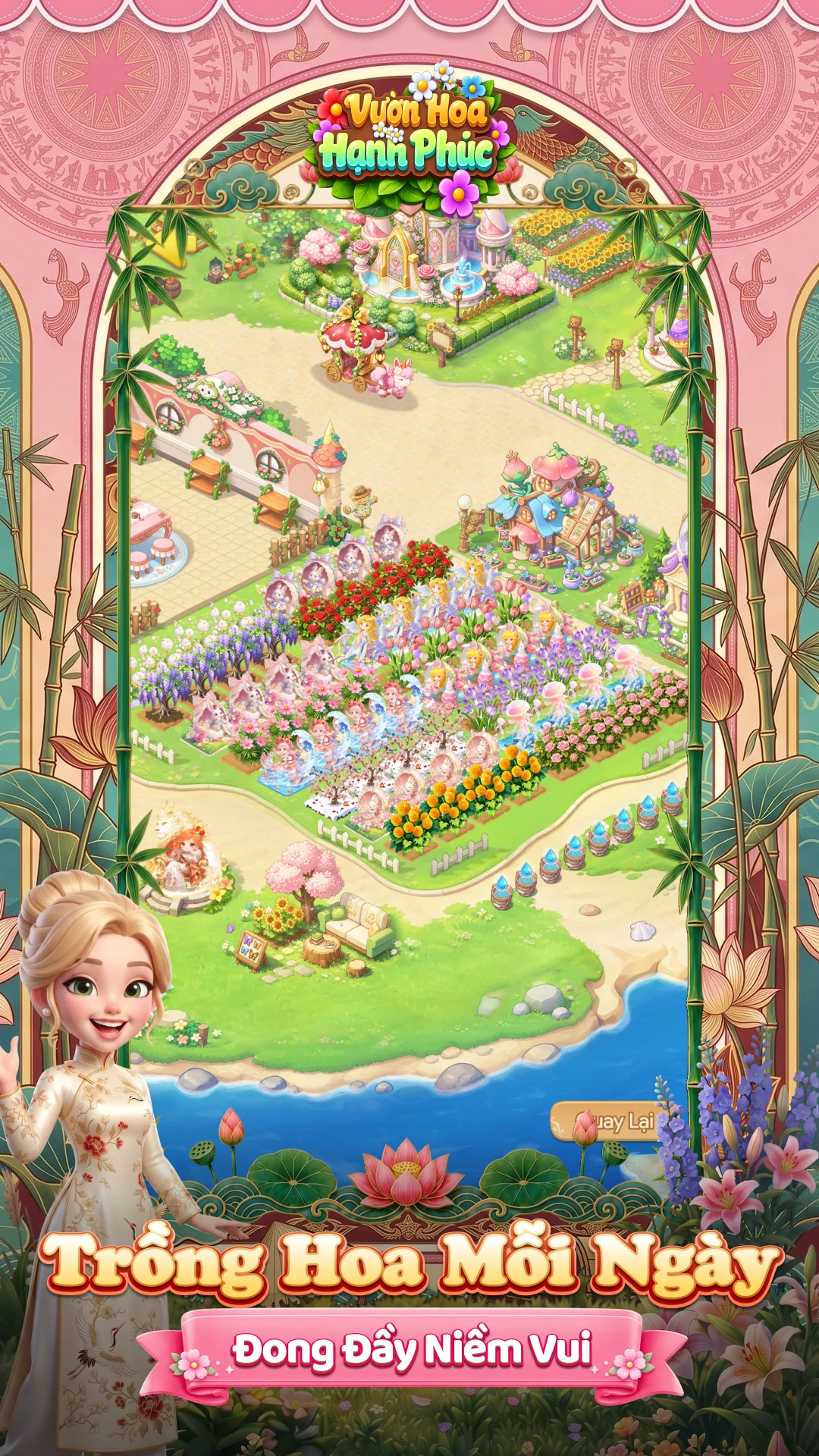 Vườn Hoa Hạnh Phúc - Gzone screenshot